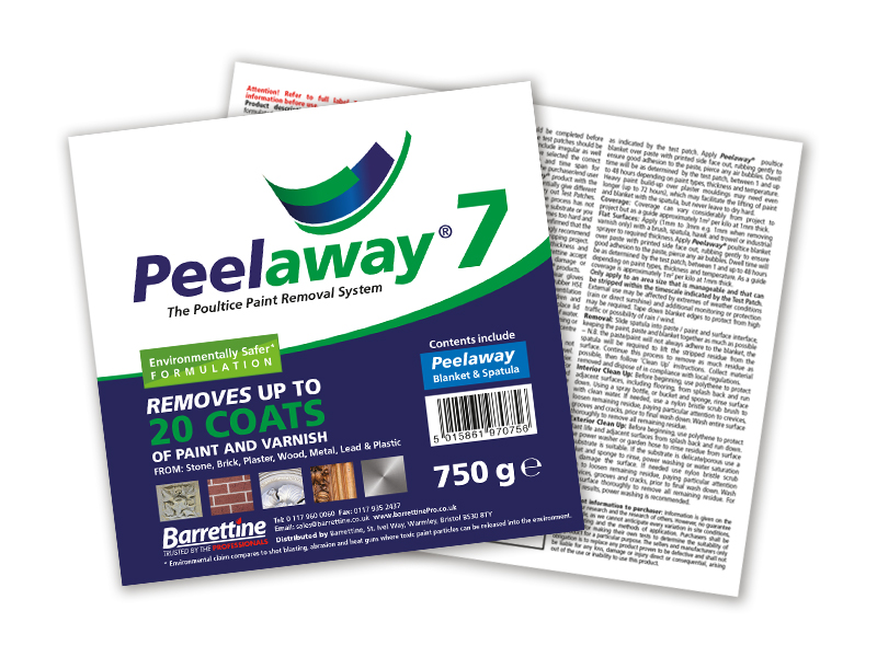 Peelaway 7 750G Label
